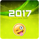 Happy New Year Emoji SMS 2017 icon