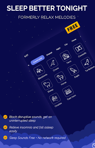 Screenshot of Sleep Sounds - Sleep Music