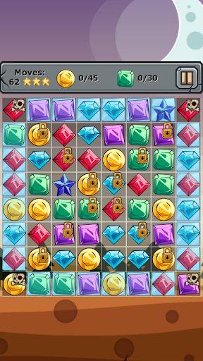 Jewels and Elements: Match 3 Screenshot 1 - AppWisp.com