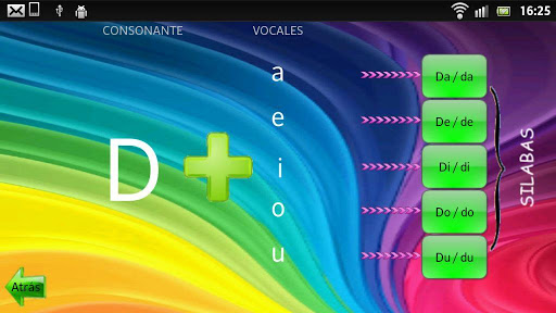 Learn to read in Spanish Screen 2
