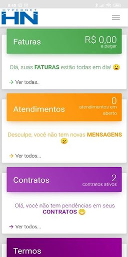 HN Telecom Screen 2