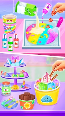 氷 クリーム コーン- カップ ケーキ ゲームのおすすめ画像5