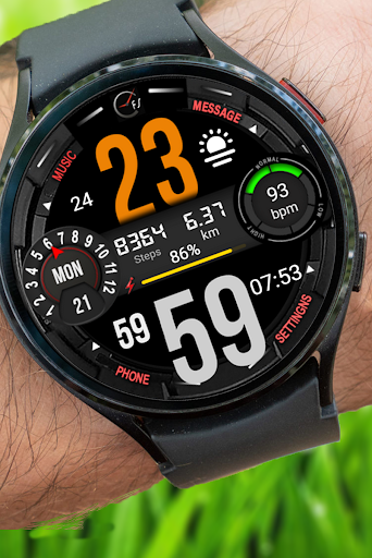 Android application FSW216 WATCHFACE screenshort