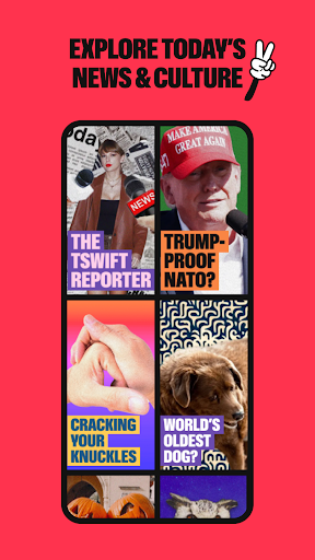 Android application Shades: News & Culture screenshort