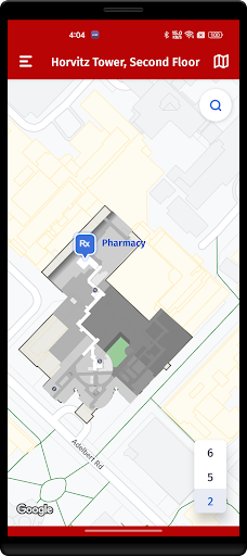Android application Next-Gen RTLS screenshort