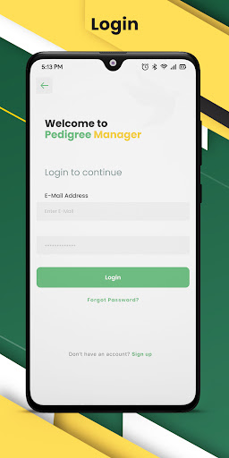 Pedigree Manager Screen 2