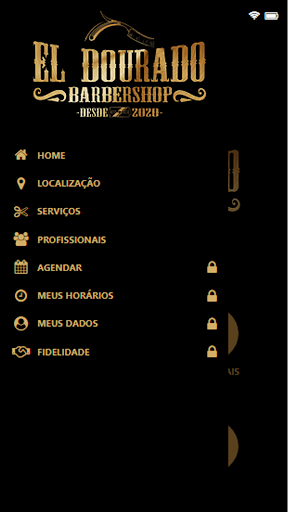 Barbearia El Dourado Screen 2