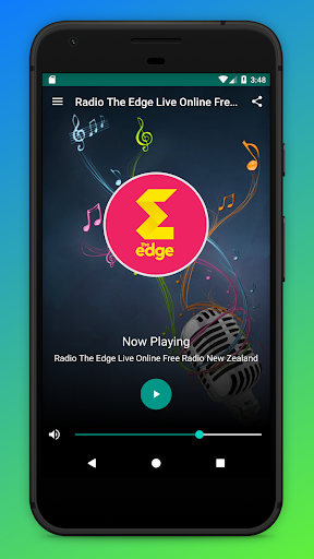 Android application The Edge NZ Radio Auckland App screenshort