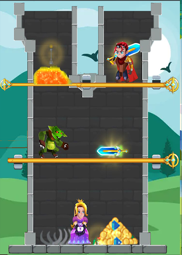 Hero Rescue: Pin Pull Game Screen 3