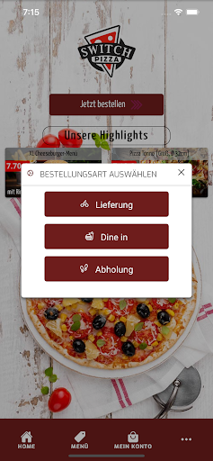 Switch Pizza Screen 2