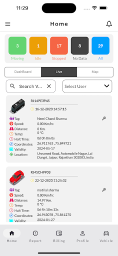 Origin Track Screen 2