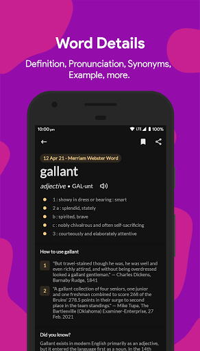 Daily Word - Word Of The Day Screen 2