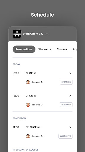 Stark Ghent BJJ Screenshot 3 - AppWisp.com