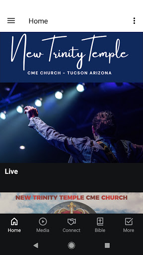 Android application Trinity Temple CME screenshort