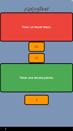 ¿Qué prefieres? - Screenshot 1