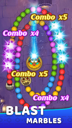 Marble Shoot Blast Android Game Screenshot 1