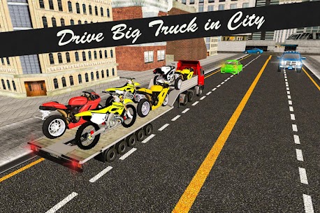الدراجة شاحنة نقل 3D 5