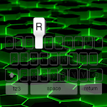 Cover Image of ダウンロード Green Neon Keyboard Theme 1.0 APK