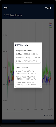 ST BLE Sensor Screen 3