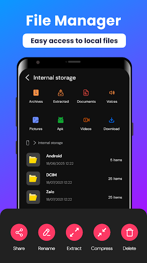 Zip Extractor: UnZIP & UnRAR screenshot 5