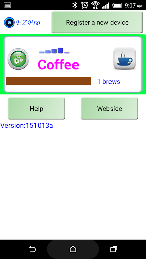 Android application EZPro screenshort