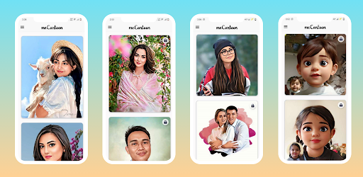 Android application Cartoon Photo Editor meCartoon screenshort