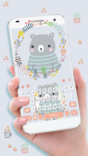 Android application Cartoon Bear Theme screenshort