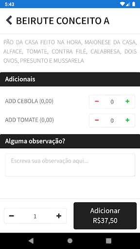 Pizzaria Conceito A Screen 2