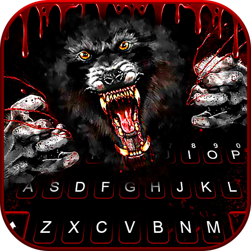 Fierce Wolf Claws Keyboard The logo