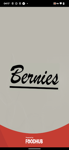 Android application Bernie's Takeaway screenshort