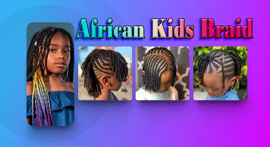 african hairstyles braids for kids