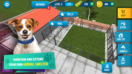 تحميل لعبة Animal Shelter Simulator APK آخر إصدار للأندرويد 1