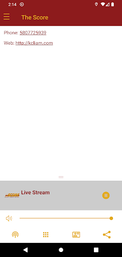 Android application Wright.Media KCLIAM screenshort