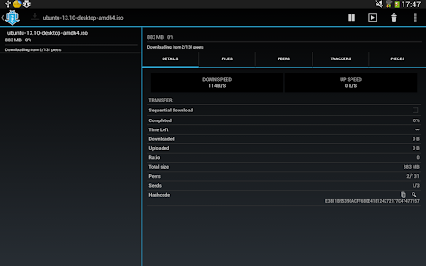 Captura de Pantalla 17 aTorrent PRO - App Torrent android