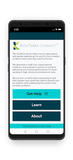 KonTerra Connect Screen 2
