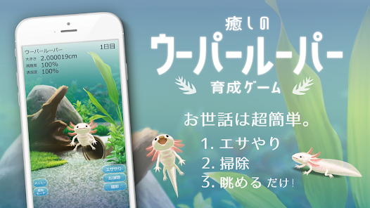 癒しのウーパールーパー育成ゲーム Google Play のアプリ