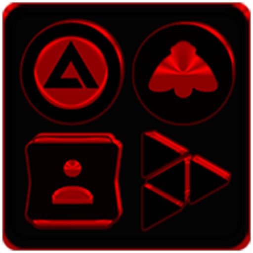 Black and Red Icon Pack  Icon