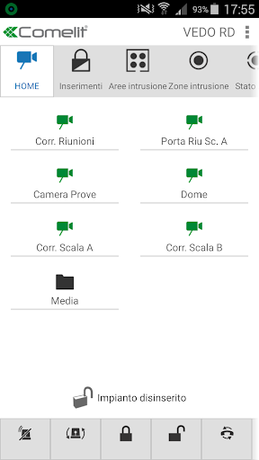 Android application Vedo screenshort