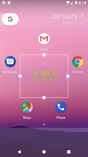3Cats Clock Widget + Seconds Screen 2