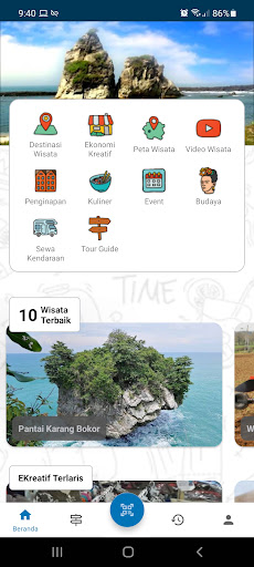 Android application Lebak Connect screenshort