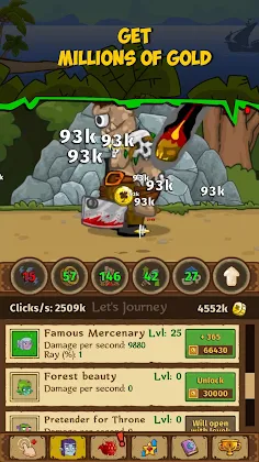 Idle clicker rpg - Mystic Ruin - Screenshot 2