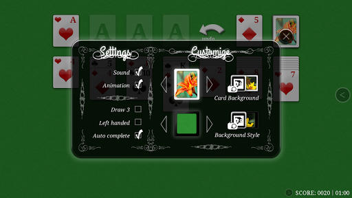Screenshot of Win Solitaire