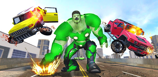 Incredible Monster Superhero City Battle cover