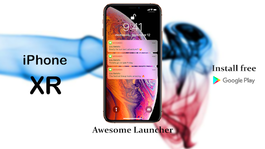 Screenshot 4 iPhone XR Launcher 2020: Theme android
