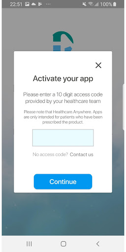 Healthcare.Anywhere. Screen 2