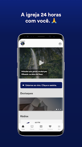 Android application IA Novo Tempo em Cristo Jesus screenshort