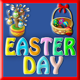 Happy Easter Sunday SMS GIF icon