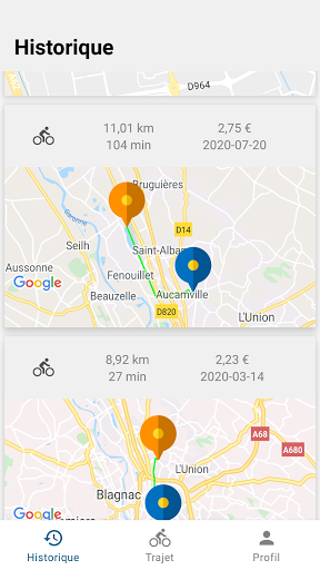 uwinbike Screen 3