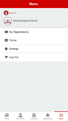 Screenshot of Christ Disciples Church