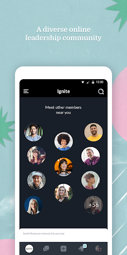 Android application The Ignite Collective screenshort